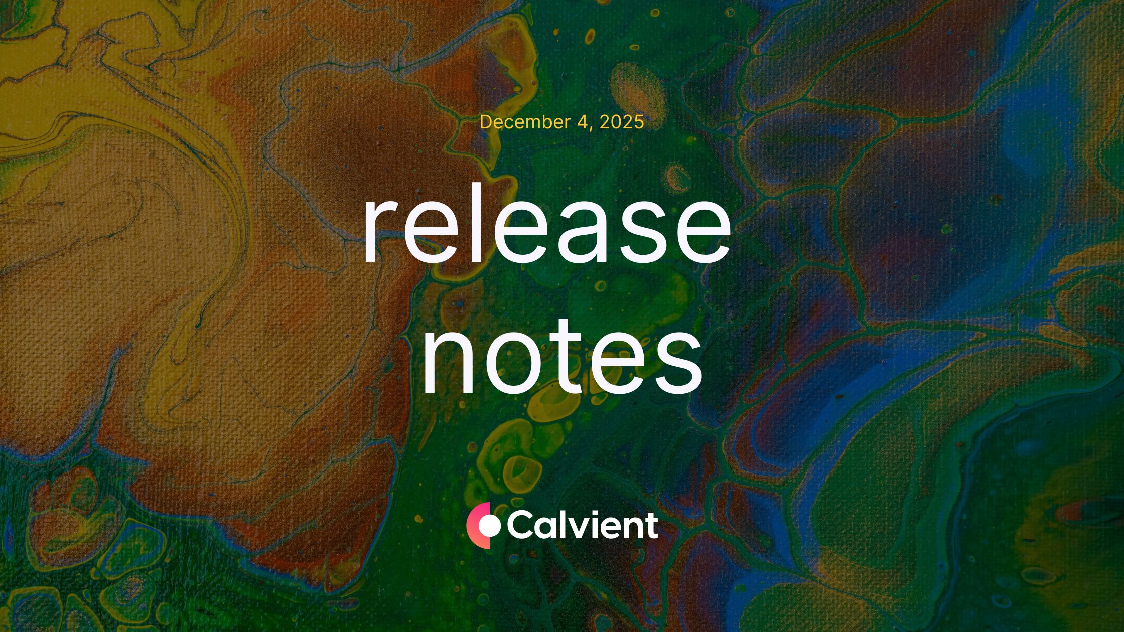 Release Notes: December 4, 2024